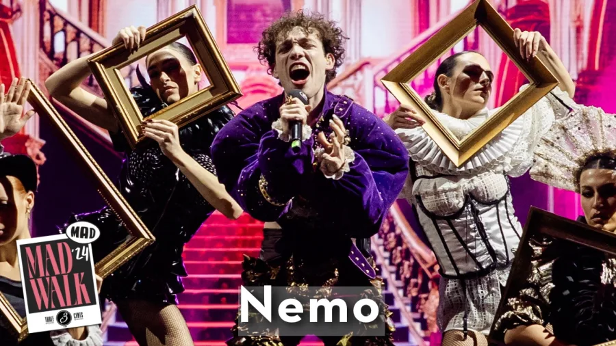 Ο Nemo στη σκηνή του MadWalk 2024.