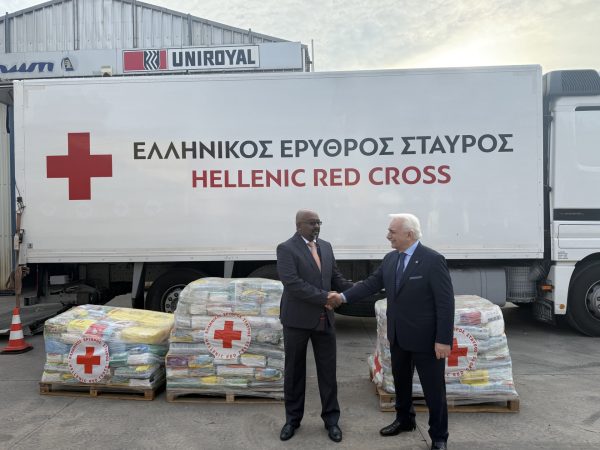 Ελληνικός Ερυθρός Σταυρός: Απέστειλε μεγάλη ανθρωπιστική βοήθεια στο Σουδάν