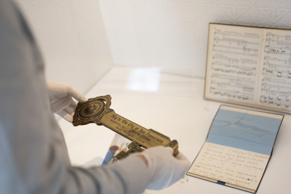 Το κλειδί της πόλης του Σαν Φρανσίσκο που απονεμήθηκε στη Μαρία Κάλλας, έκθεμα στο Μουσείο Μαρία Κάλλας.