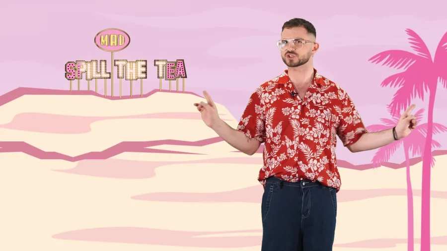 Ο Ανδρέας Ζωίτσας στην εκπομπή Spill The Tea του MAD.