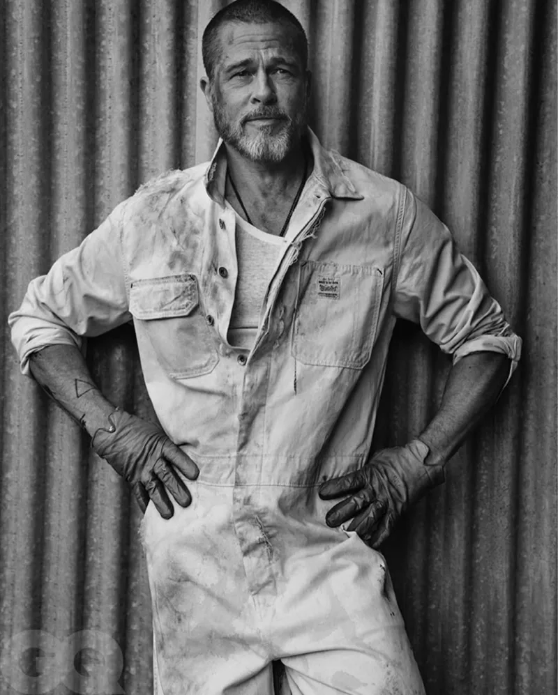 Οι Brad Pitt, Damson Idris και Lewis Hamilton ποζάρουν για το εξώφυλλο του περιοδικού GQ.