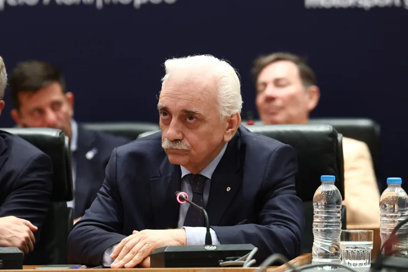 Ο Αντώνιος Αυγερινός στην παρουσίαση του ΕΚΟ Ράλλυ Ακρόπολις 2025.