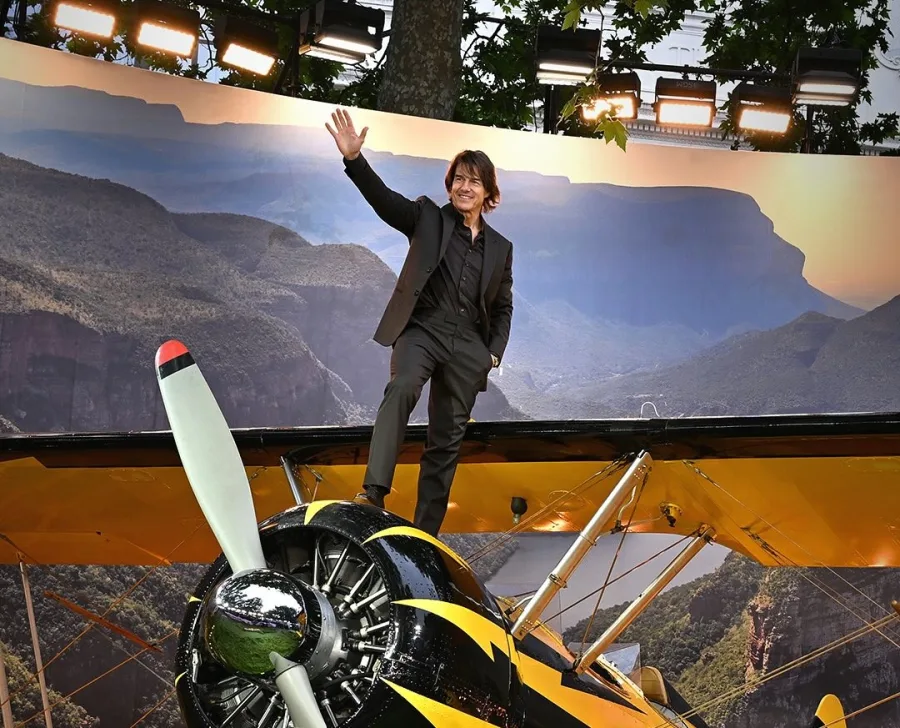 Ο ηθοποιός Tom Cruise, πρωταγωνιστής των ταινιών Mission Impossible, σε φωτογραφία από το επίσημο προφίλ του στο Instagram.