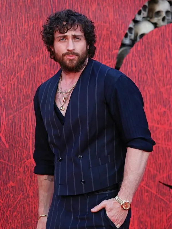 Ο ηθοποιός Aaron Taylor-Johnson, ο οποίος φημολογείται για τον ρόλο του James Bond.