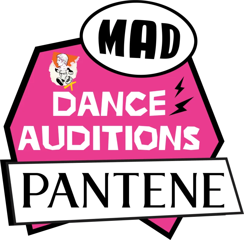 Λογότυπο MAD DANCE AUDITIONS by PANTENE