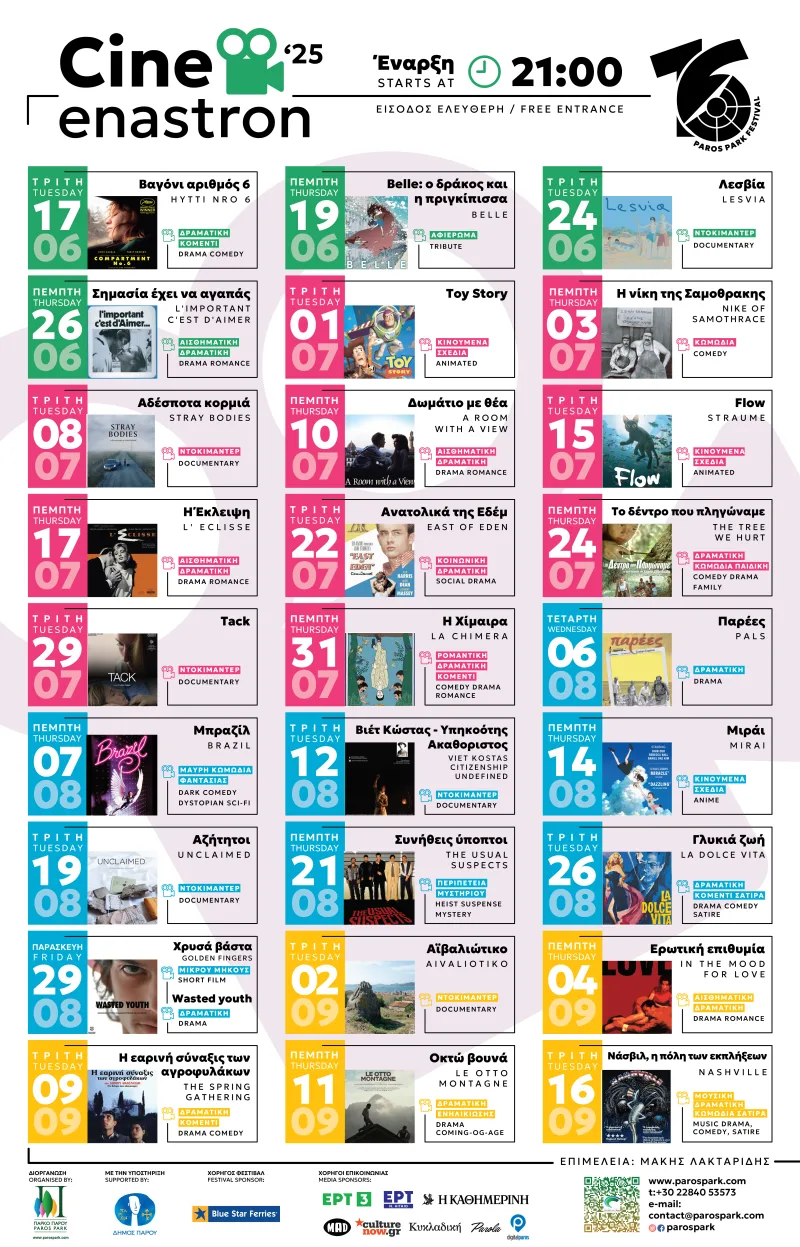 BANNER PROGRAMMA_CINE ENASTRON 2025
