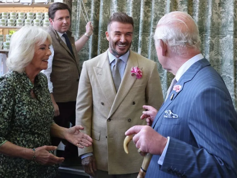 Ο David Beckham σε φωτογραφία από τον προσωπικό του λογαριασμό στο Instagram.