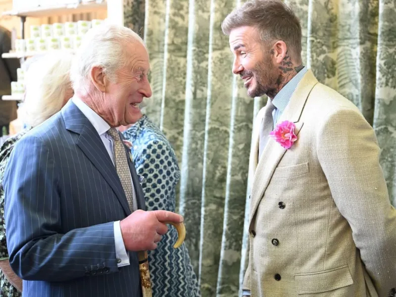 Πορτρέτο του David Beckham από τον επίσημο λογαριασμό του στο Instagram.