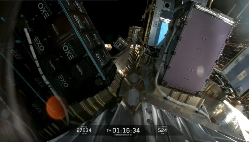 Ο πρώτος ελληνικός μικροδορυφόρος CubeSat του ΔΠΘ σε τροχιά στο διάστημα.