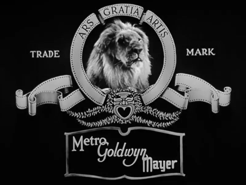 Το λιοντάρι της MGM κατά τη διάρκεια της κινηματογράφησης για το πασίγνωστο λογότυπο της εταιρείας.