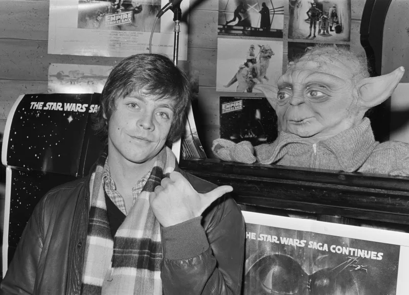 Ο ηθοποιός Mark Hamill ως Luke Skywalker από την κινηματογραφική σειρά Star Wars.