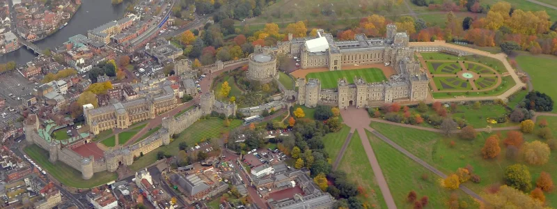 Άποψη του Κάστρου του Windsor όπου σημειώθηκε η εισβολή κοντά στην οικία του William και της Kate.