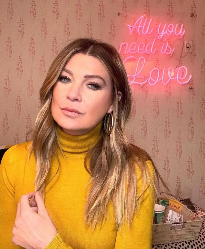 Η ηθοποιός Ellen Pompeo από τον προσωπικό της λογαριασμό στο Instagram.