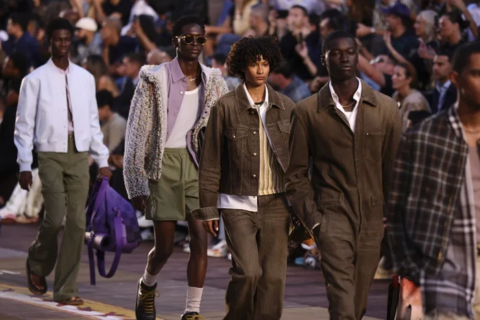 Η Beyonce και ο Jay-Z στο fashion show της Louis Vuitton στο Παρίσι για την ανδρική συλλογή Spring 2026.