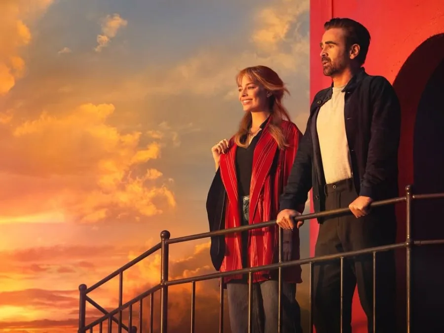 Η Margot Robbie και ο Colin Farrell στην ταινία A Big Bold Beautiful Journey.