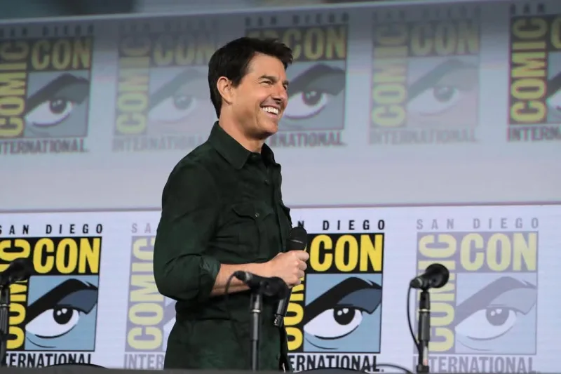 Πορτρέτο του Tom Cruise από τον επίσημο λογαριασμό του στο Instagram.