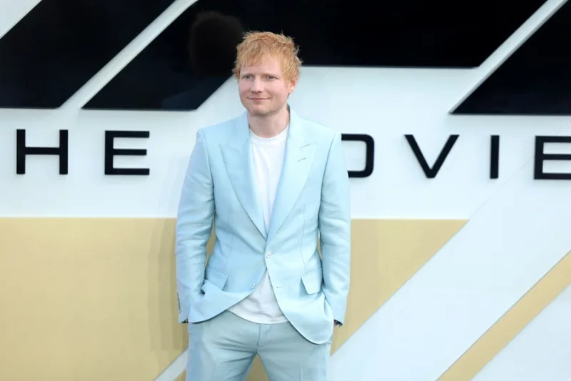 Ο Ed Sheeran σε φωτογραφία από το ΑΠΕ-ΜΠΕ για τη λίστα της Apple Music με τα κορυφαία τραγούδια.