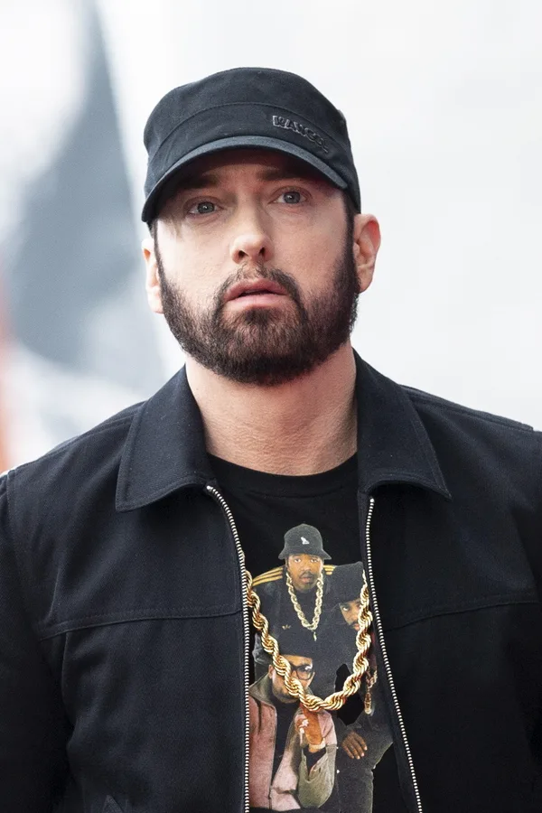 Ο ράπερ Eminem σε στιγμιότυπο από το νέο του ντοκιμαντέρ με τίτλο STANS.