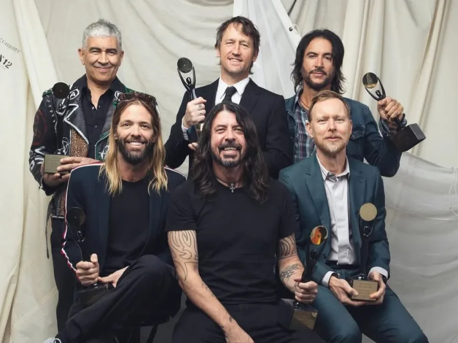 Το συγκρότημα των Foo Fighters σε φωτογραφία από τον επίσημο λογαριασμό τους στο Instagram.