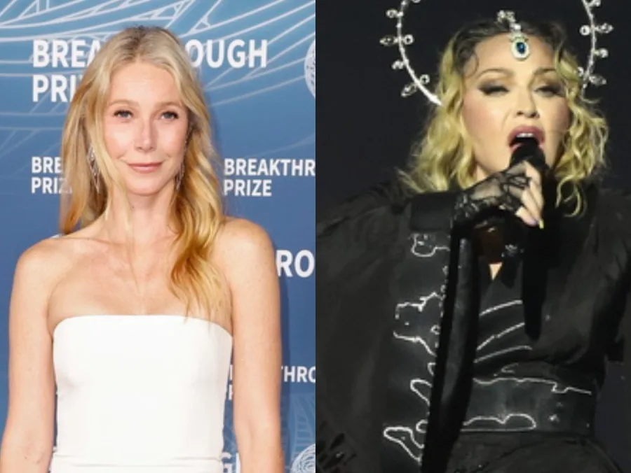 Η Gwyneth Paltrow και η Madonna σε κοινή τους εμφάνιση από το αρχείο του ΑΠΕ-ΜΠΕ.