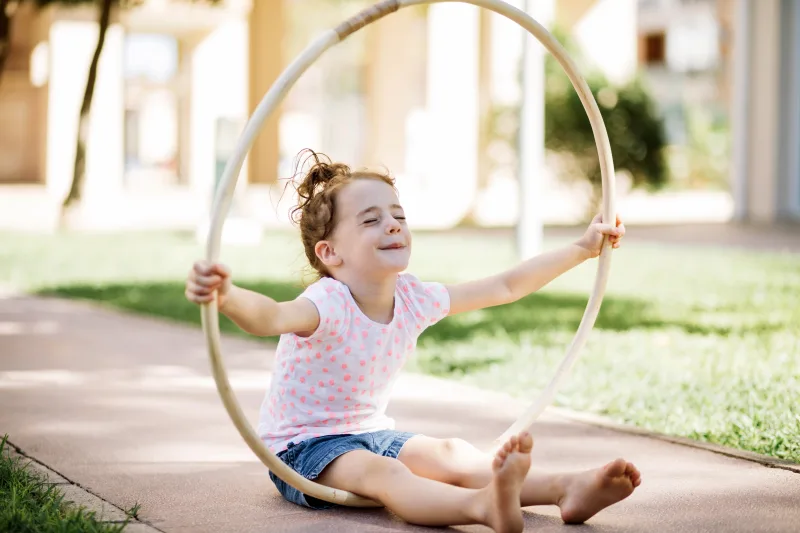Η Joan Anderson, η γυναίκα που ενέπνευσε το Hula Hoop, σε φωτογραφία αρχείου.