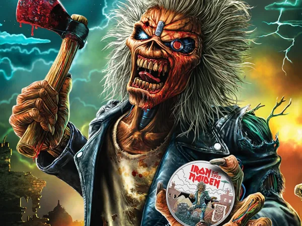 Οι Iron Maiden σμιλεύονται στο μέταλλο και κυκλοφορούν ως επίσημο νόμισμα