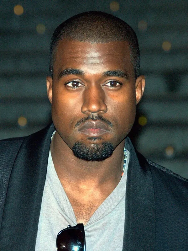 Πορτρέτο του Kanye West, ο οποίος αντιμετωπίζει ακύρωση της βίζας του για την είσοδο στην Αυστραλία.