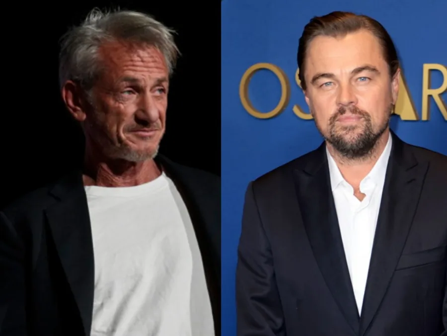 Ο Leonardo DiCaprio και ο Sean Penn σε σκηνή καταδίωξης από την ταινία του Paul Thomas Anderson.