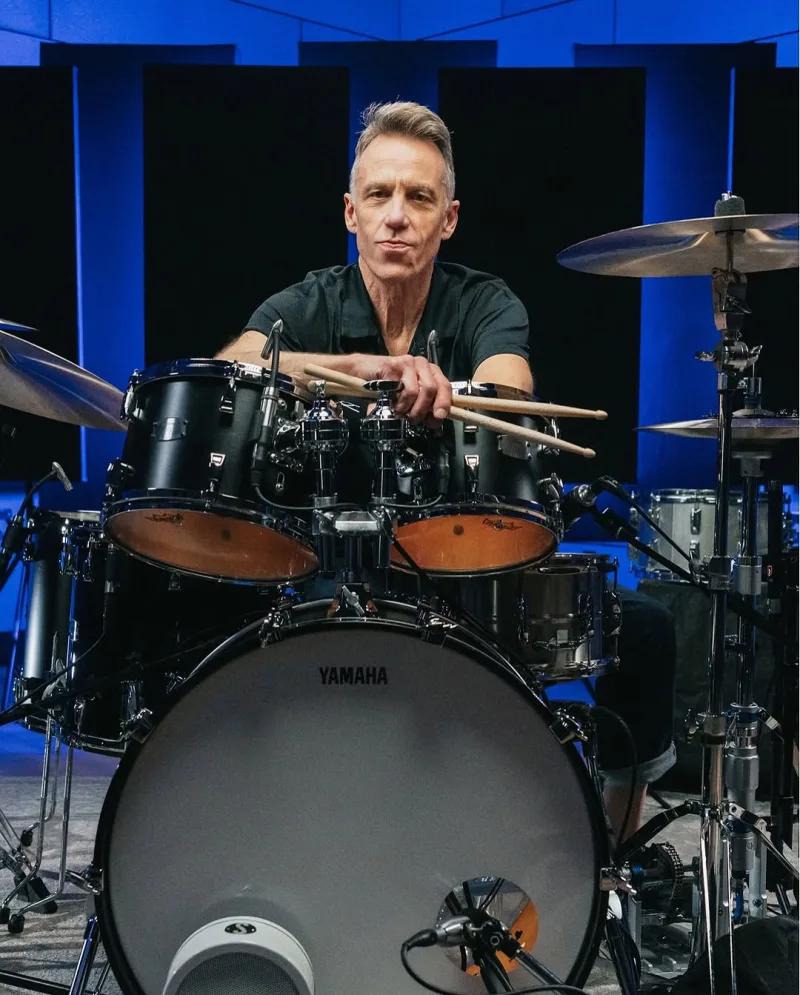 Ο ντράμερ Matt Cameron των Pearl Jam σε φωτογραφία από τον προσωπικό του λογαριασμό στο Instagram.