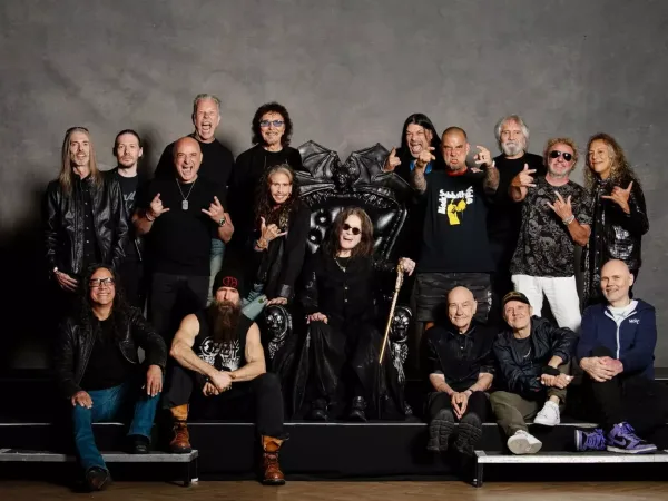 Ο Ozzy Osbourne στη συναυλία Back to the Beginning στο Μπέρμιγχαμ, φωτογραφημένος από τον Ross Halfin.