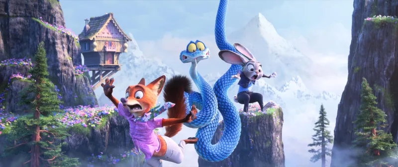 Η Judy Hopps και ο Nick Wilde από την ταινία Zootopia 2 της Disney.
