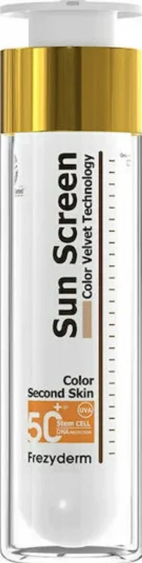 Αντηλιακό Frezyderm Sun Screen Color Velvet Technology SPF 50+.