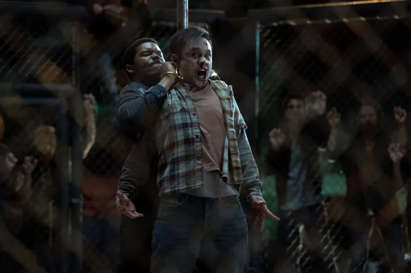 Η Lauren Cohan και ο Jeffrey Dean Morgan ως Maggie και Negan στη σειρά The Walking Dead: Dead City.
