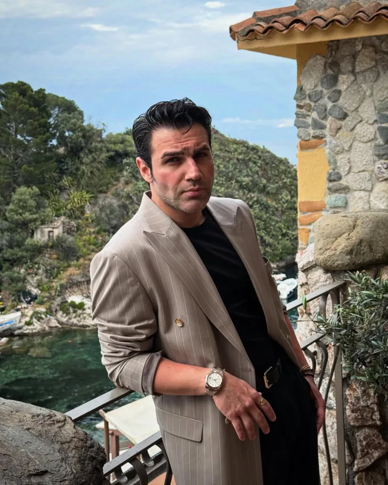 Ο Πέτρος Ιακωβίδης σε φωτογραφία από τον προσωπικό του λογαριασμό στο Instagram.