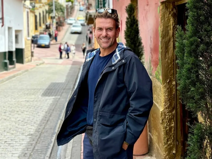 Ο Σπύρος Σούλης σε φωτογραφία από το Instagram του για την επιστροφή του στον ΑΝΤ1.