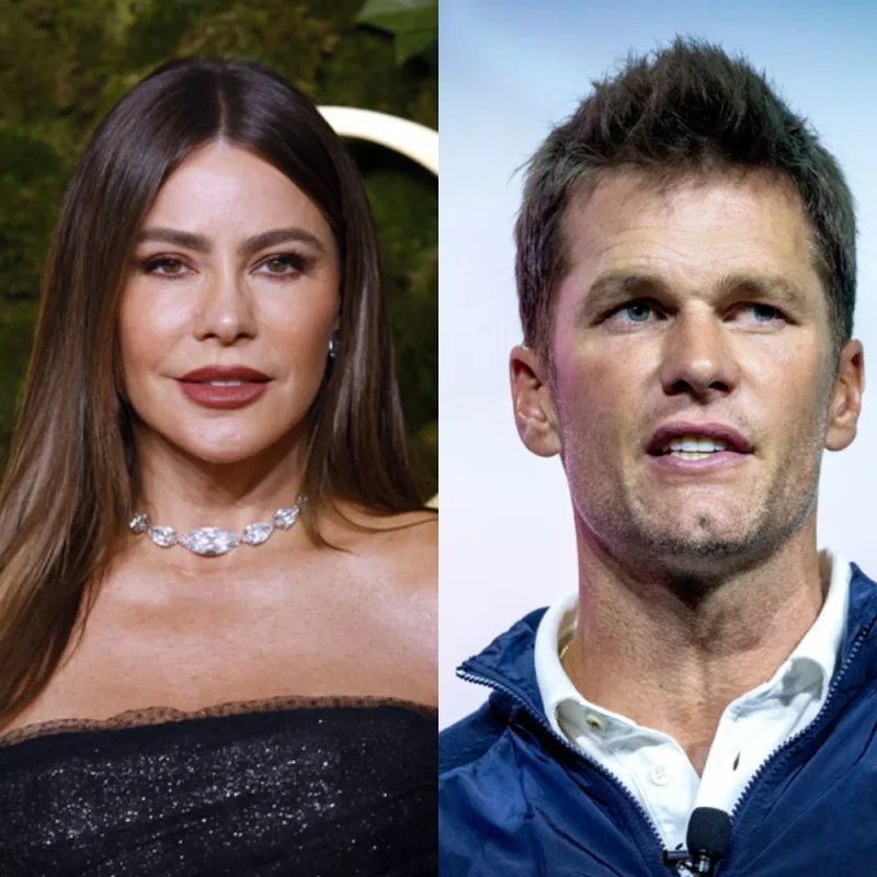 Ο Tom Brady και η Sofia Vergara σε κοινή εμφάνιση στην Ίμπιζα.