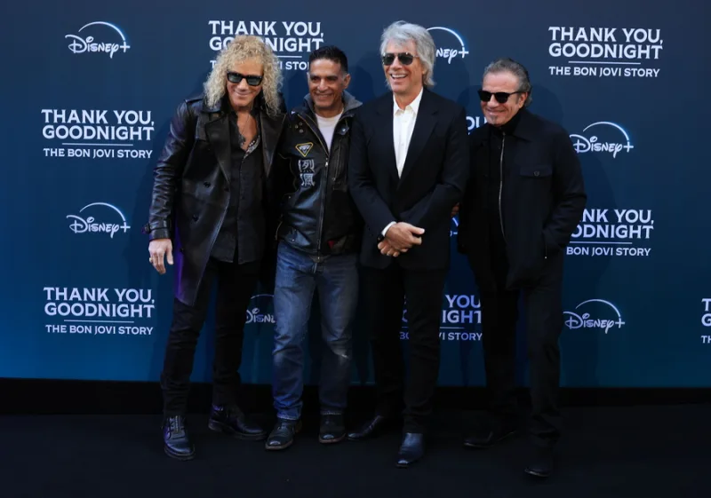 Ο Jon Bon Jovi σε φωτογραφία από το ΑΠΕ-ΜΠΕ για την κυκλοφορία του νέου album Forever Legendary Edition.