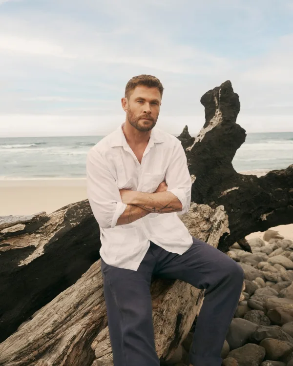 Ο ηθοποιός Chris Hemsworth που ενσαρκώνει τον Thor σε φωτογραφία από το Instagram.