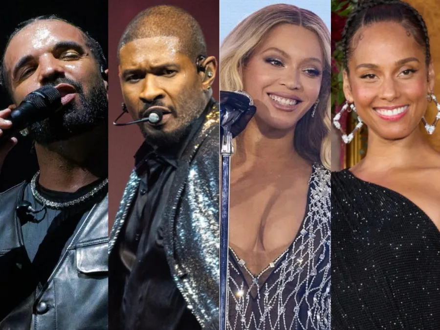 Drake Beyonce Usher Alicia Keys Billboard