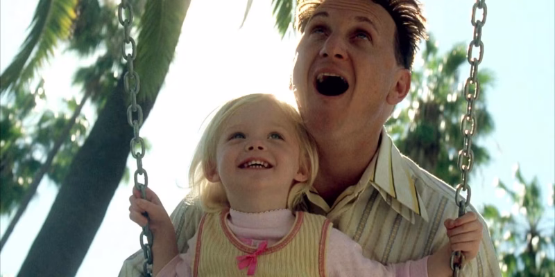 H Elle Fanning και ο Sean Penn στην ταινία I Am Sam του 2001. www.imdb.com