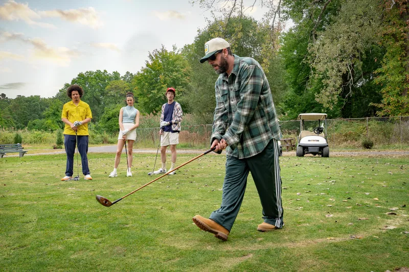 Ο Adam Sandler στην ταινία Happy Gilmore 2, η οποία καταρρίπτει ρεκόρ streaming στο Netflix.