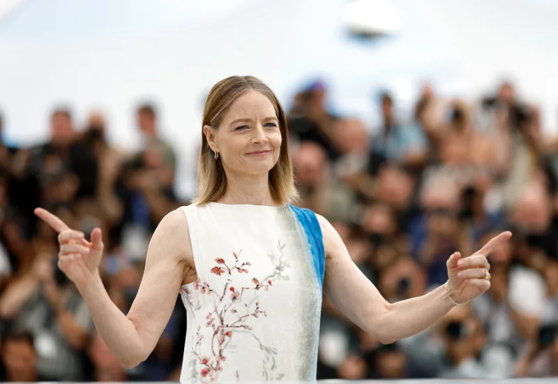 Η ηθοποιός Jodie Foster στο Φεστιβάλ των Καννών το 2025, από το αφιέρωμα σε παιδιά αστέρες του Χόλιγουντ.