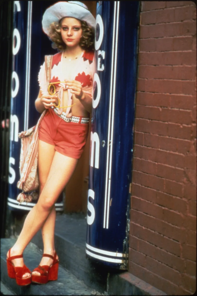Η Jodie Foster σε νεαρή ηλικία στην ταινία Taxi Driver του 1976.