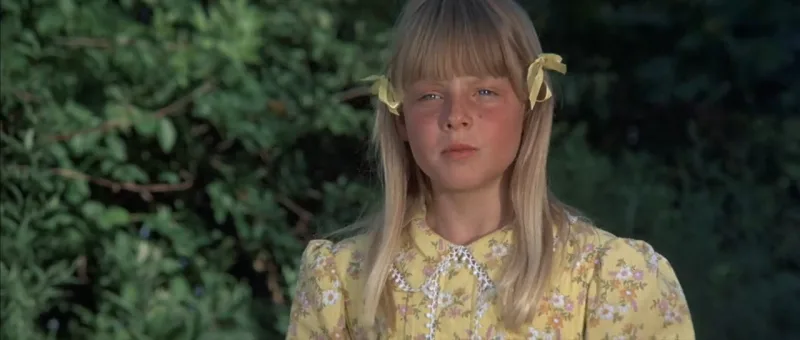 Η Jodie Foster σε νεαρή ηλικία στην ταινία Tom Sawyer του 1973.