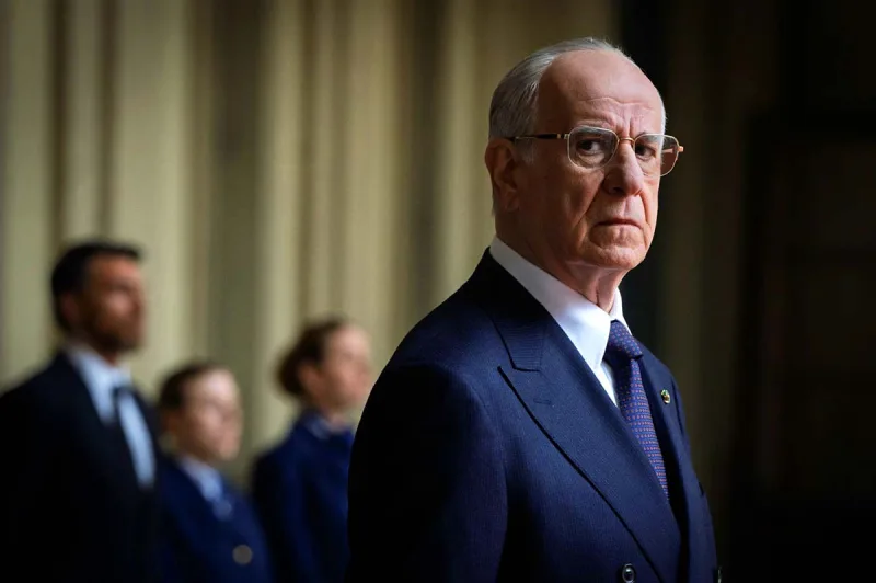 Ο Paolo Sorrentino και ο Toni Servillo στην ταινία La Grazia στο Φεστιβάλ Βενετίας.