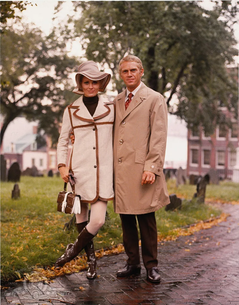 Ο Steve McQueen και η Faye Dunaway στην ταινία The Thomas Crown Affair του 1968.