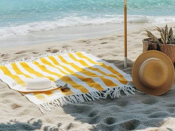 Το κόλπο για να μην κολλάει ποτέ η άμμος στην πετσέτα σου