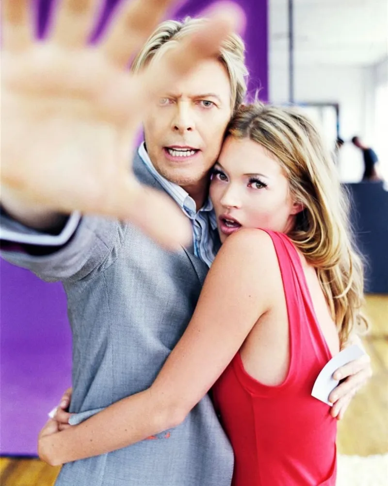 Kate Moss David Bowie