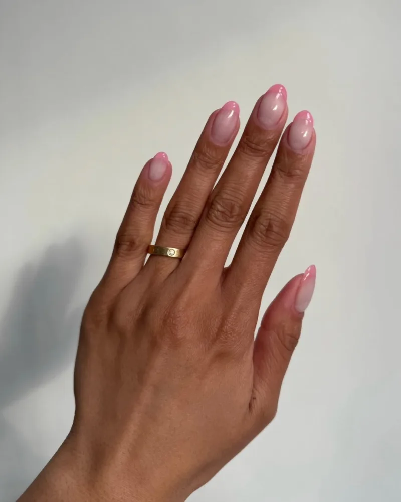 Rose water nails