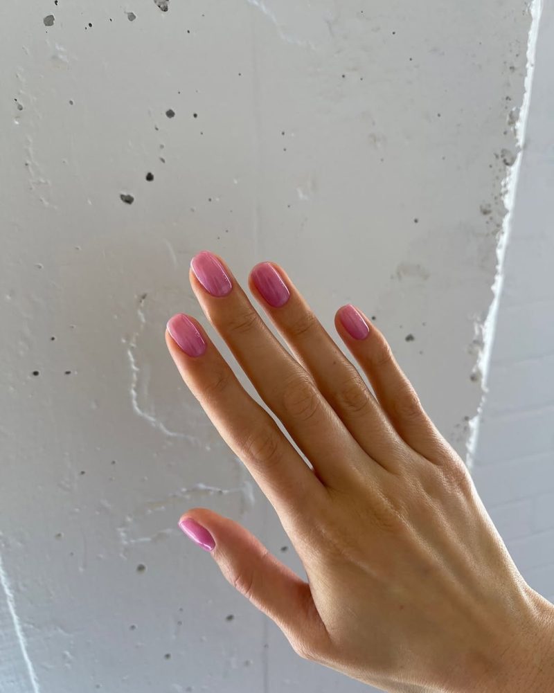 Rose water nails